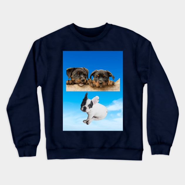 cute puppies Crewneck Sweatshirt by KA&KO